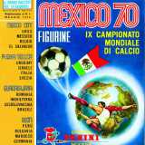 Il primo album della Panini realizzato per un mondiale, quello svoltosi in Messico nel 1970